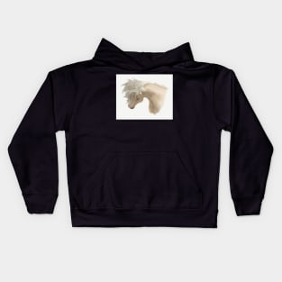 Cream Horse Kids Hoodie